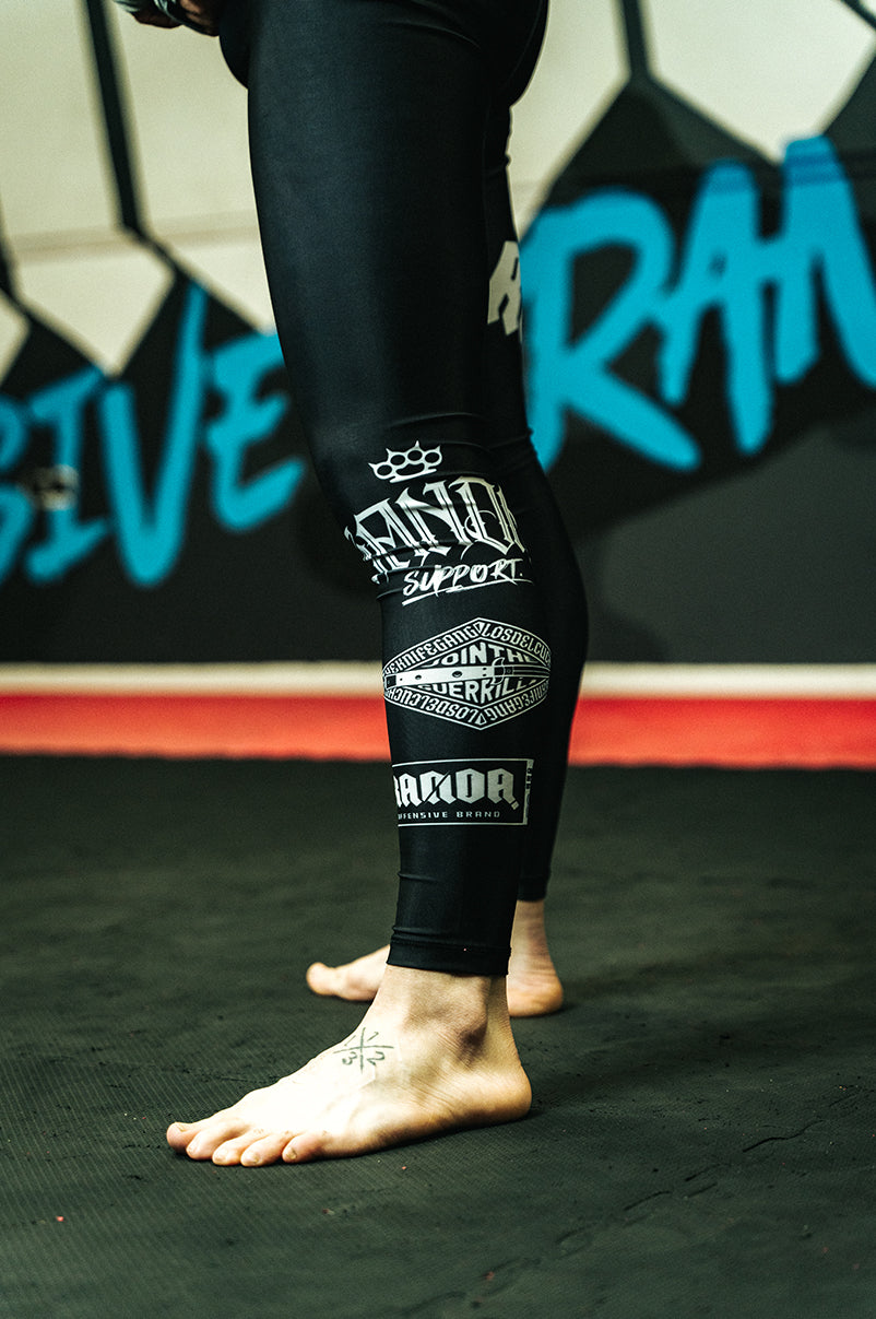 BLACK COMBAT LEGGINGS