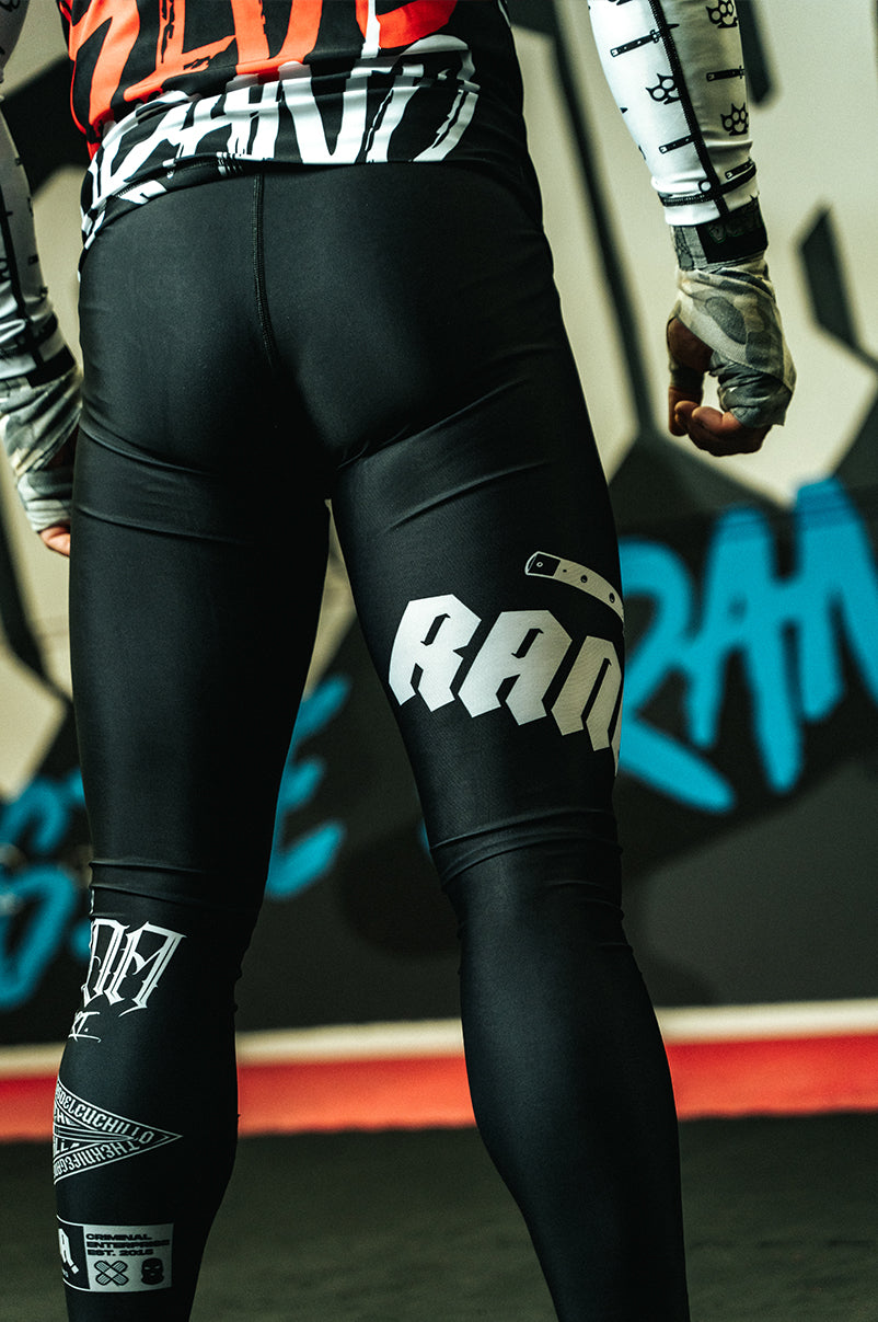 BLACK COMBAT LEGGINGS