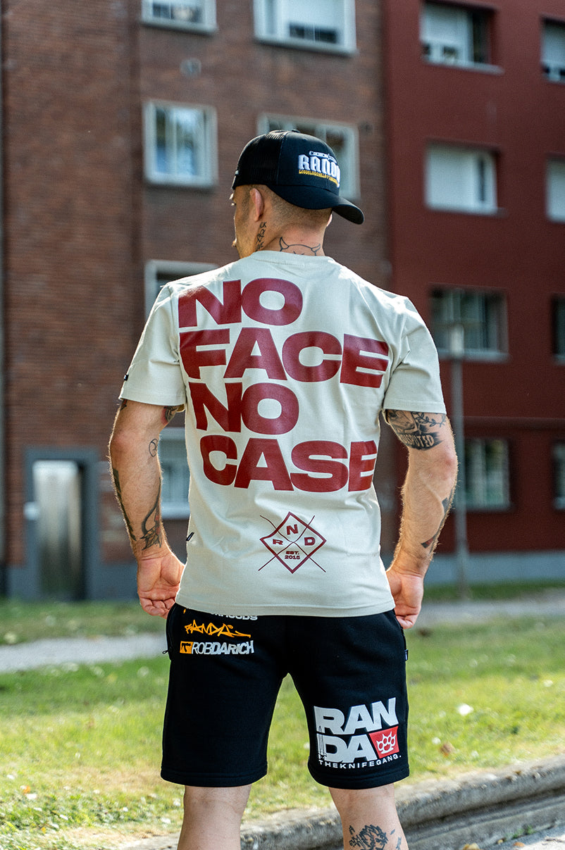 NO FACE NO CASE [BEIDGE] T-SHIRT