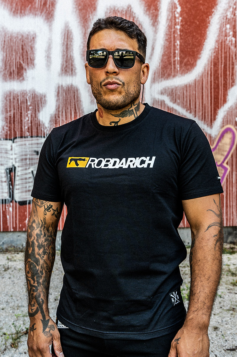 ROB DA RICH [BLACK & GOLDEN] T-SHIRT