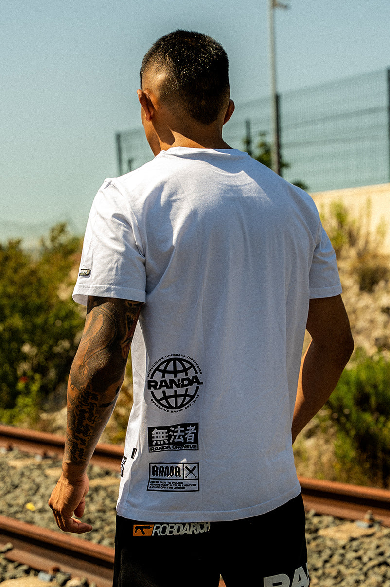 WORLDWIDE WHITE T-SHIRT