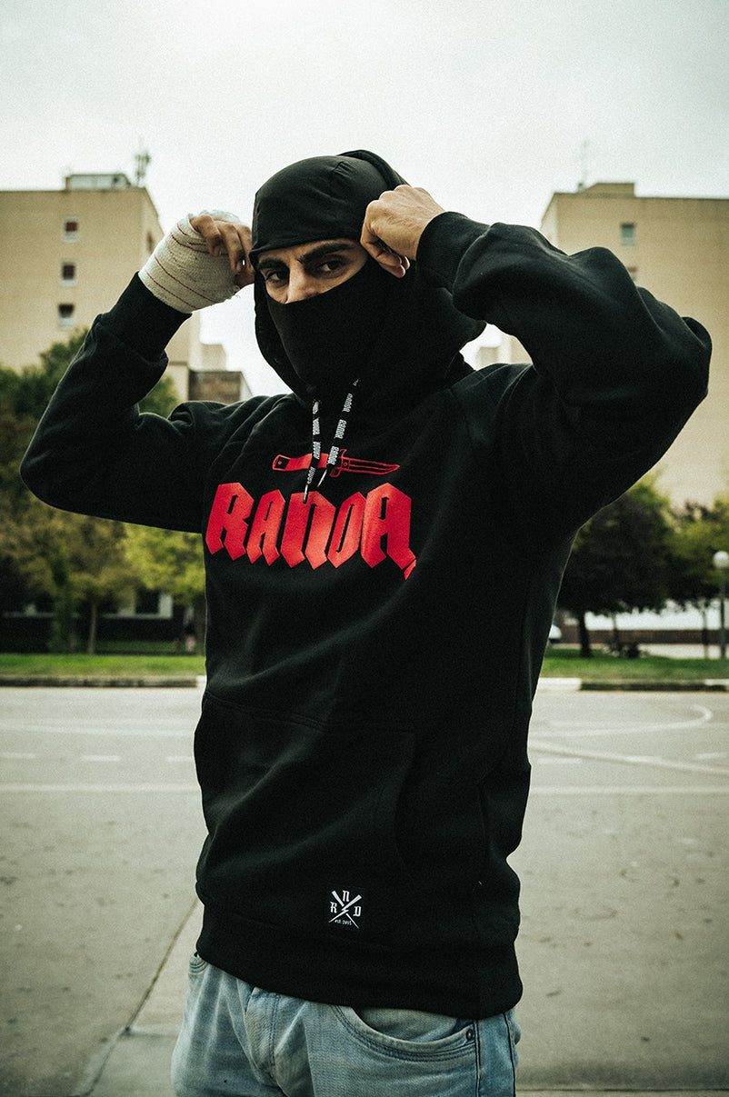 BLOOD BALACLAVA HOODIE