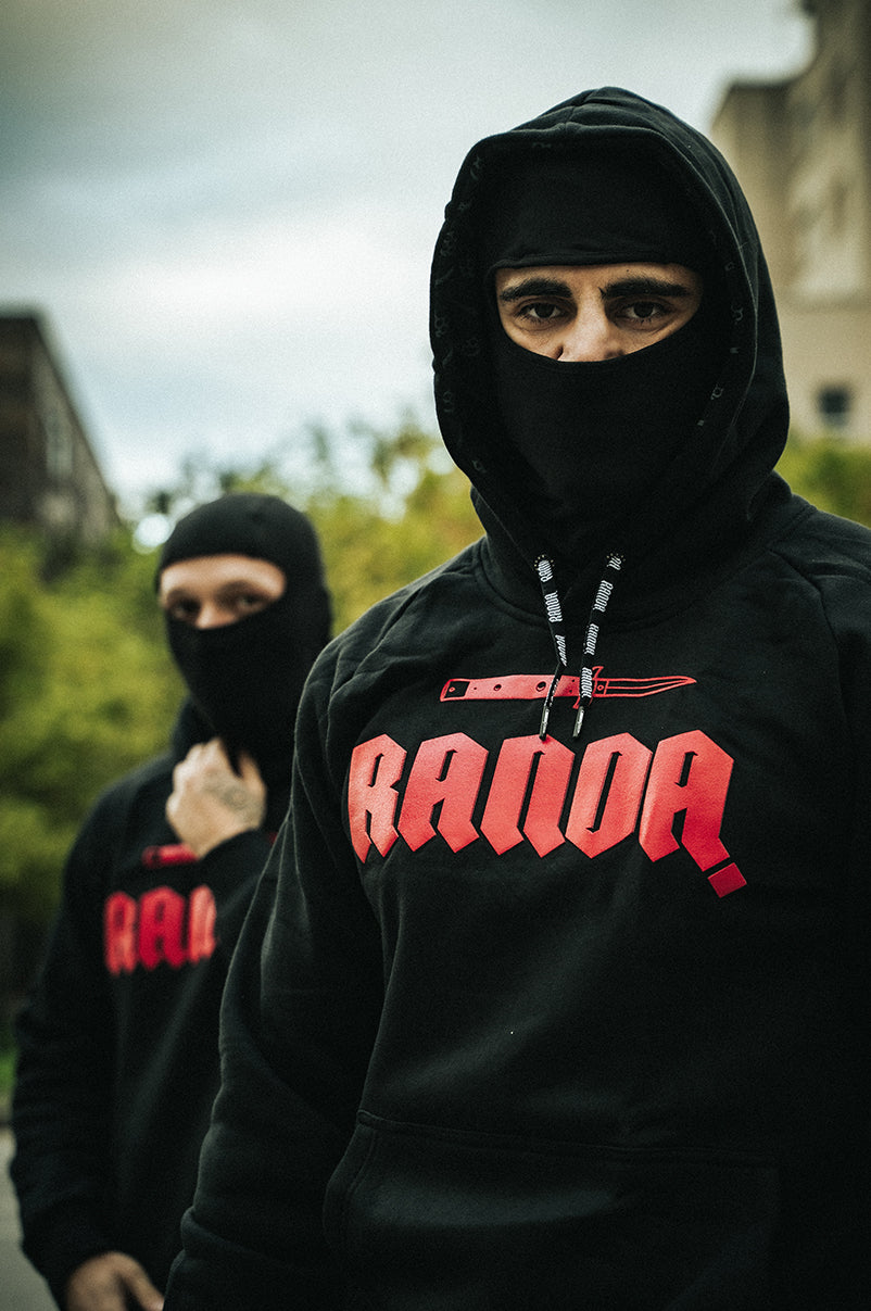 BLOOD BALACLAVA HOODIE