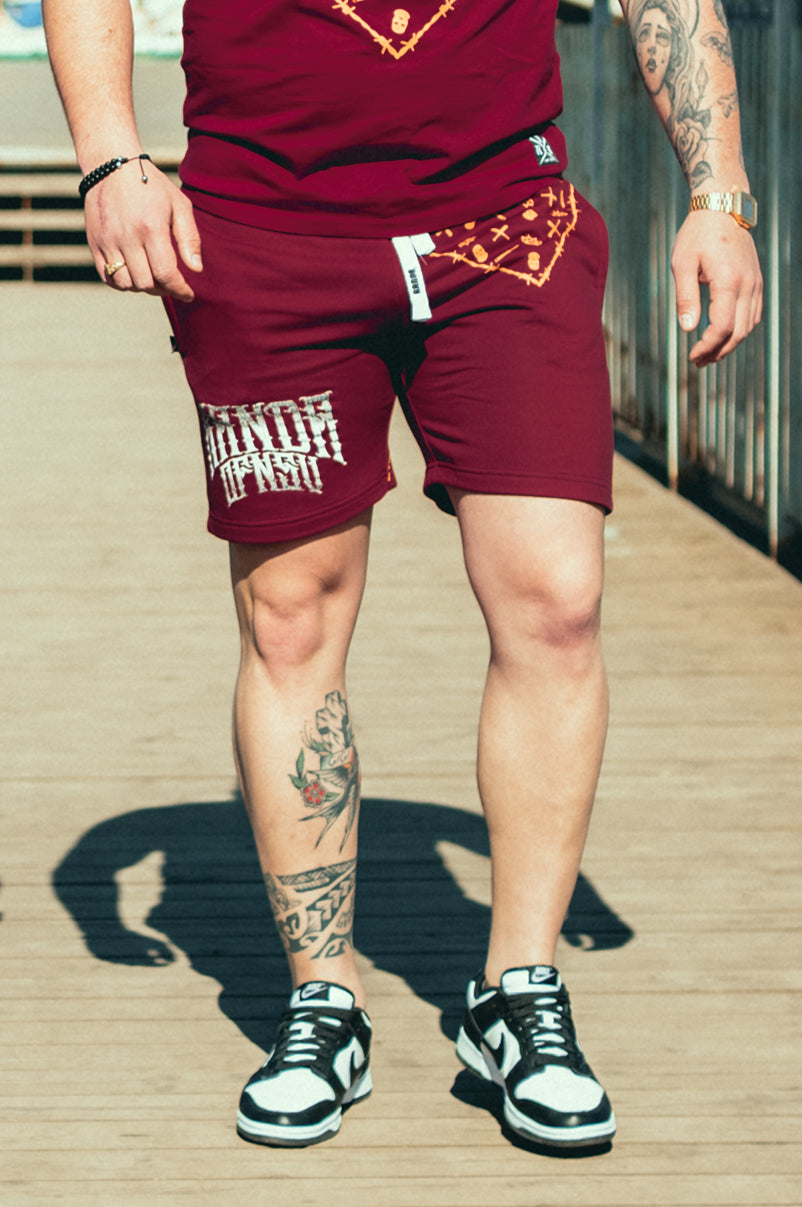 OFNSV BURGUNDY SHORT