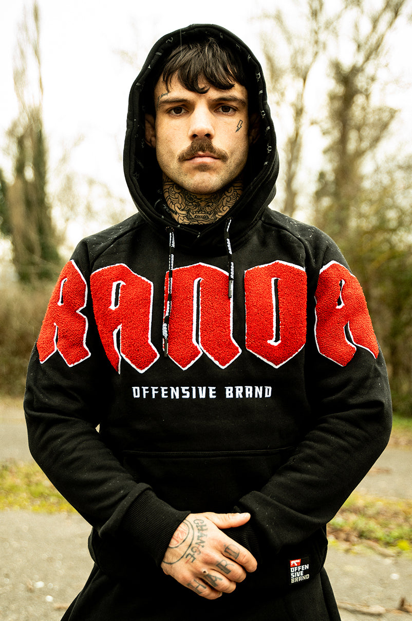 COMBAT BALACLAVA HOODIE [RED]