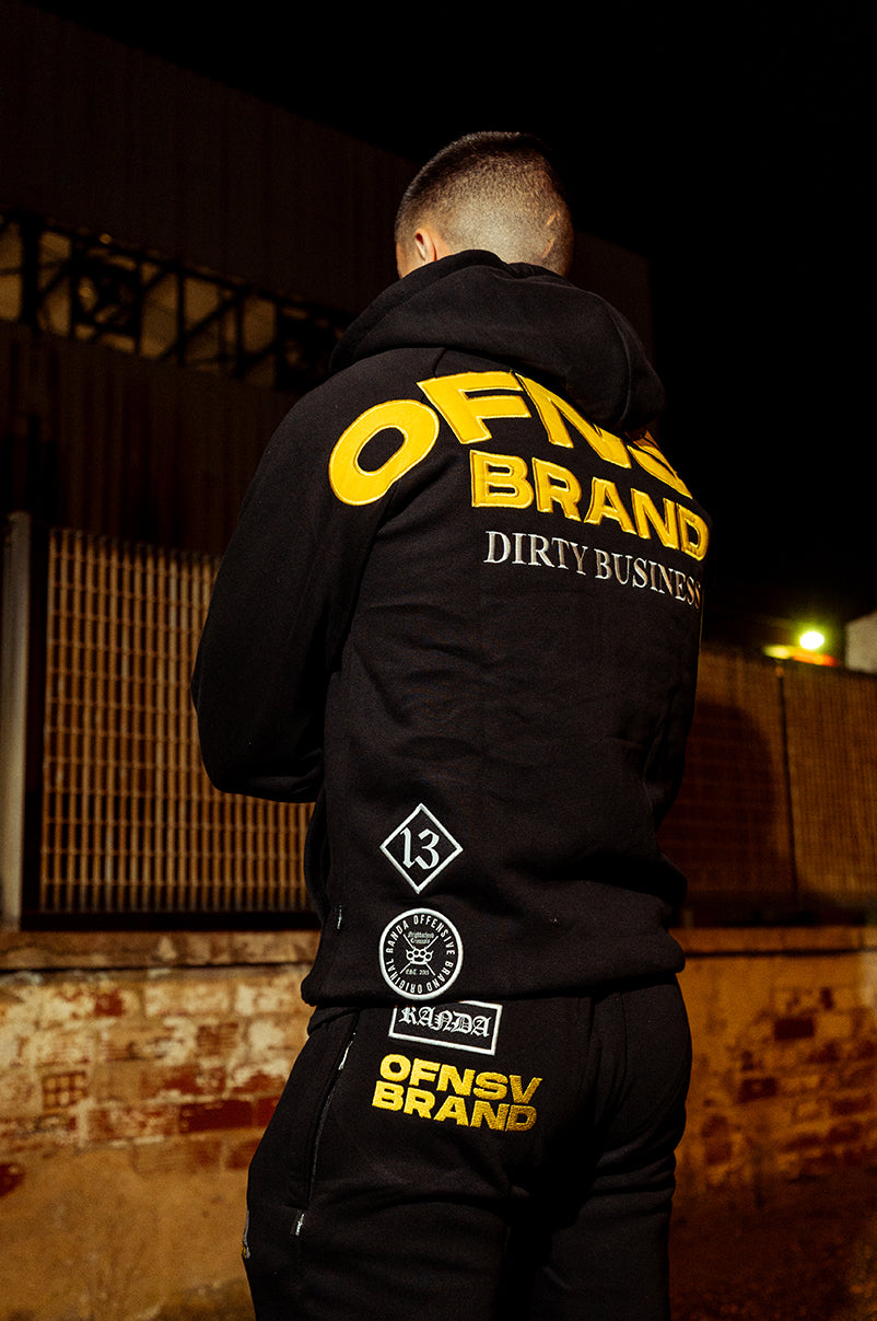 DIRTY BUSINESS [BLACK] TRACKSUIT